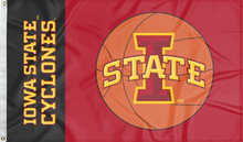 Load image into Gallery viewer, 3x5 Iowa State Basketball Flag