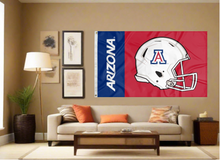 Load image into Gallery viewer, University of Arizona - Football 3x5 Flag