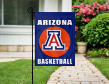 Load image into Gallery viewer, University of Arizona - Basketball Garden Flag