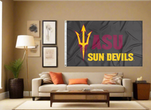Load image into Gallery viewer, 3x5 ASU Flag with ASU Sun Devils Logo