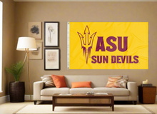 Load image into Gallery viewer, 3x5 ASU Flag with ASU Sun Devils Logo