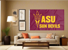 Load image into Gallery viewer, 3x5 ASU Flag with ASU Sun Devils Logo