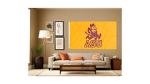 Load image into Gallery viewer, 3x5 ASU Flag with ASU Sparky Sun Devil Logo