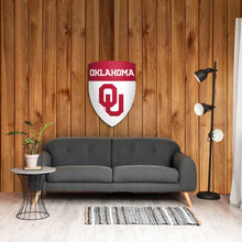 Load image into Gallery viewer, University of Oklahoma Sooners Medieval Shield