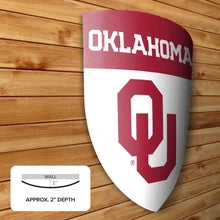 Load image into Gallery viewer, University of Oklahoma Sooners Medieval Shield