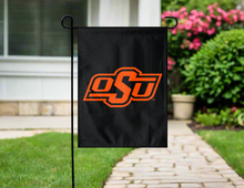 Load image into Gallery viewer, 13x18 Oklahoma State Garden Flag with OSU Logo