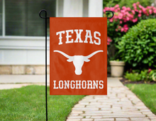 Load image into Gallery viewer, University of Texas Longhorns Garden Flag