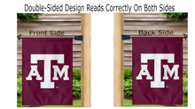 Load image into Gallery viewer, 13x18 Texas A&M Garden Flag