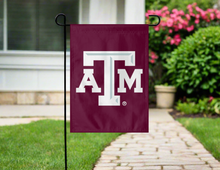 Load image into Gallery viewer, 13x18 Texas A&M Garden Flag