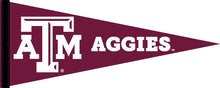 Load image into Gallery viewer, Maroon Texas A&M University Aggies Pennant