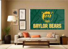 Load image into Gallery viewer, Baylor University Bears Green 3x5 Flag