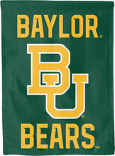 Load image into Gallery viewer, Baylor House Flag with Baylor BU Bears Logo