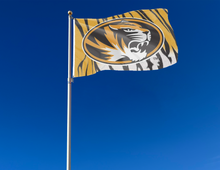 Load image into Gallery viewer, Missouri - Tiger Skin Background 3x5 Flag