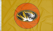 Load image into Gallery viewer, Missouri - Tigers Basketball 3x5 Flag