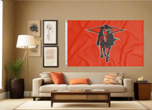 Load image into Gallery viewer, 3x5 Texas Tech Masked Rider Flag