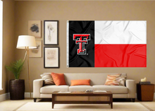 Load image into Gallery viewer, 3x5 Texas State Flag Style Texas Tech Flag