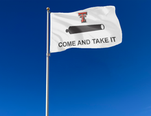 Load image into Gallery viewer, 3x5 Texas Tech Come and Take It Flag