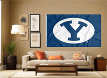 Load image into Gallery viewer, BYU - Cougars Blue 3x5 Flag