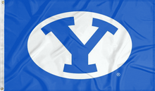 Load image into Gallery viewer, BYU - Cougars Royal Blue 3x5 Flag