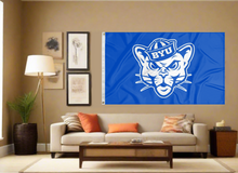Load image into Gallery viewer, BYU - Sailor Cougar 3x5 Flag