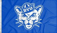 Load image into Gallery viewer, BYU - Sailor Cougar 3x5 Flag
