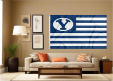 Load image into Gallery viewer, BYU - Cougars National Blue 3x5 Flag
