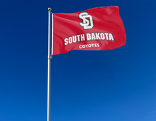 Load image into Gallery viewer, University of South Dakota - Coyotes 3x5 Flag