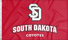 Load image into Gallery viewer, University of South Dakota - Coyotes 3x5 Flag