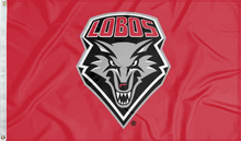 Load image into Gallery viewer, University of New Mexico - Lobos 3x5 Flag
