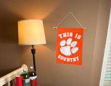 Load image into Gallery viewer, Clemson University - This Is Clemson University Tigers Country Garden Flag