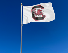 Load image into Gallery viewer, University of South Carolina - Gamecocks White 3x5 Flag