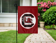 Load image into Gallery viewer, University of South Carolina - Gamecocks Logo on Football Helmet 1983-1998 Garden Flag