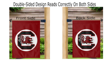 Load image into Gallery viewer, University of South Carolina - Gamecocks Logo on Football Helmet 1983-1998 Garden Flag