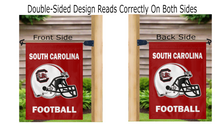 Load image into Gallery viewer, University of South Carolina - Football Garden Flag