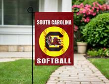 Load image into Gallery viewer, University of South Carolina - Softball Garden Flag