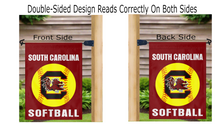 Load image into Gallery viewer, University of South Carolina - Softball Garden Flag