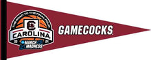 Load image into Gallery viewer, Maroon 12x30 inch Road To The Final Four March Madness 2024 South Carolina Basketball Pennant