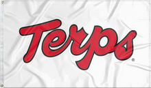 Load image into Gallery viewer, University of Maryland - Terps White 3x5 Flag