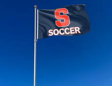 Load image into Gallery viewer, Syracuse University - Soccer 3x5 Flag