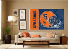 Load image into Gallery viewer, Syracuse University - Football 3x5 Flag