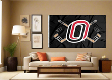 Load image into Gallery viewer, University of Nebraska Omaha - Hockey 3x5 Flag