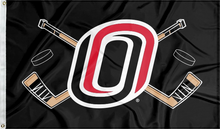 Load image into Gallery viewer, University of Nebraska Omaha - Hockey 3x5 Flag