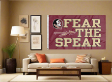 Load image into Gallery viewer, Florida State University - Fear The Spear 3x5 Flag
