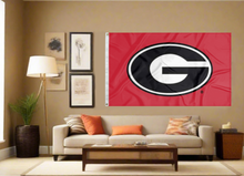 Load image into Gallery viewer, 3x5 University of Georgia Flag