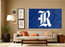 Load image into Gallery viewer, 3x5 Rice University Flag with Rice Owls Logo