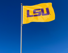 Load image into Gallery viewer, LSU - Tigers Gold 3x5 Flag