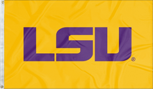Load image into Gallery viewer, LSU - Tigers Gold 3x5 Flag
