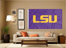 Load image into Gallery viewer, LSU - Tigers Purple 3x5 Flag