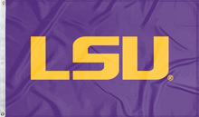 Load image into Gallery viewer, LSU - Tigers Purple 3x5 Flag