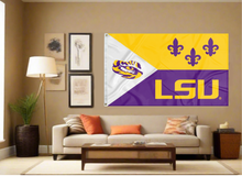 Load image into Gallery viewer, LSU - Acadian Flag of Louisiana 3x5 Flag